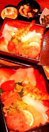 品川ひおきの和風海鮮丼定食
